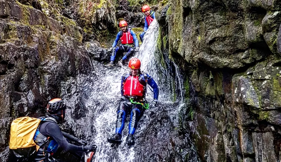 Canyoning North Wales Snowdonia