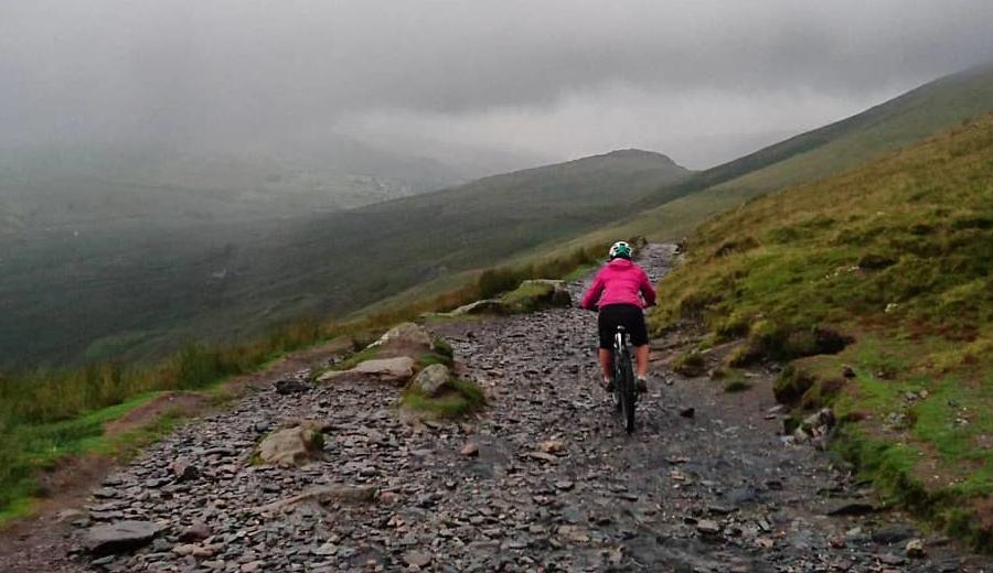 Guided mountain biking in Snowdonia North Wales