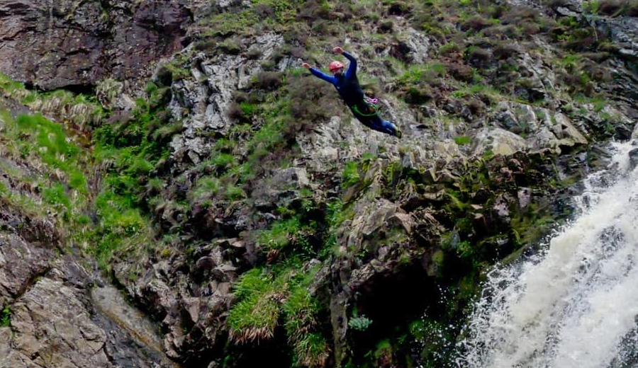 Ultimate Adventure Canyoning North Wales Snowdonia